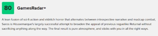 PS5最新独占大作《沙罗周期》M站开分89！96%媒体打出好评