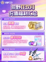 充值福利汇总！一图看懂所有优惠！