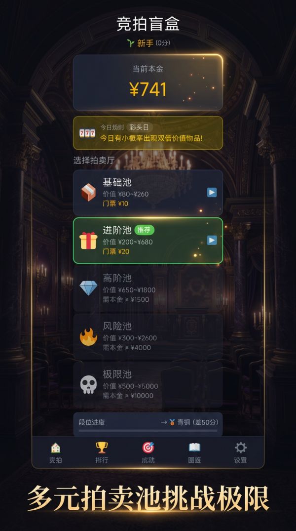 竞拍盲盒好玩吗 竞拍盲盒玩法简介