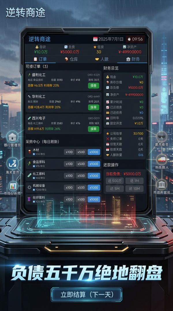 开局负债半亿，我开单翻盘什么时候出 公测上线时间预告