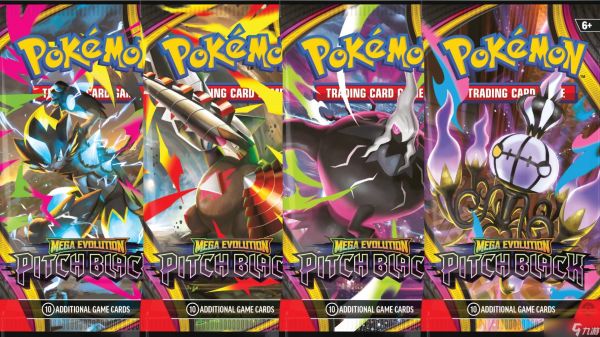 《Pokémon trading card game》全新扩展包 Mega Evolution—Pitch Black 正式公布