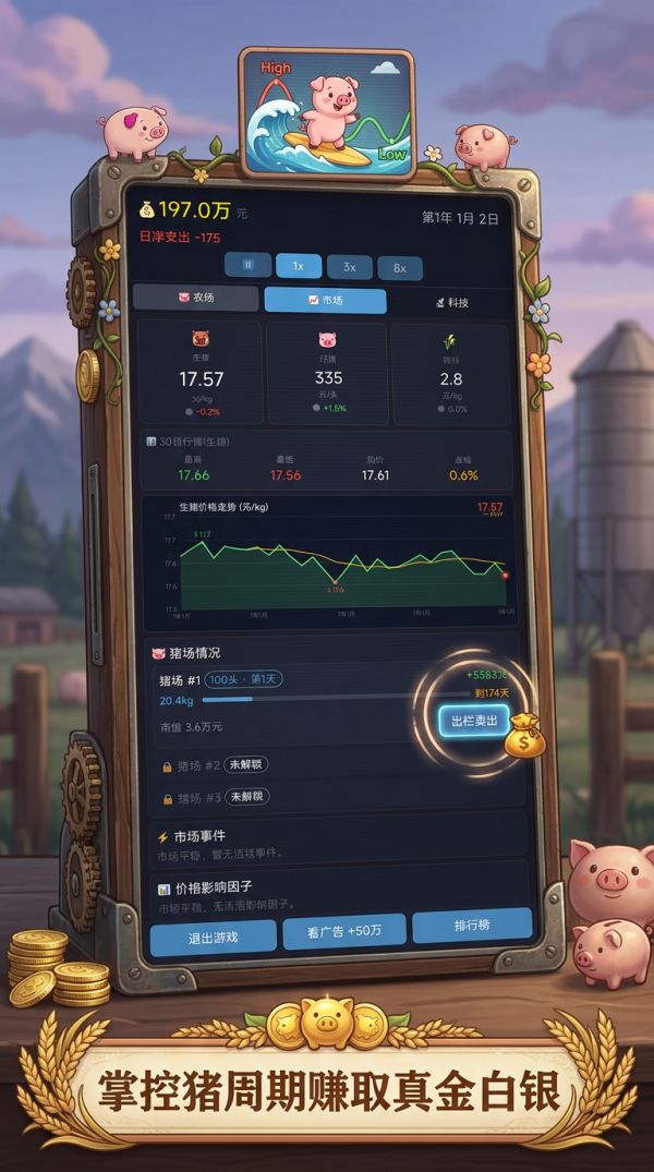 小猪与市场好玩吗 小猪与市场玩法简介