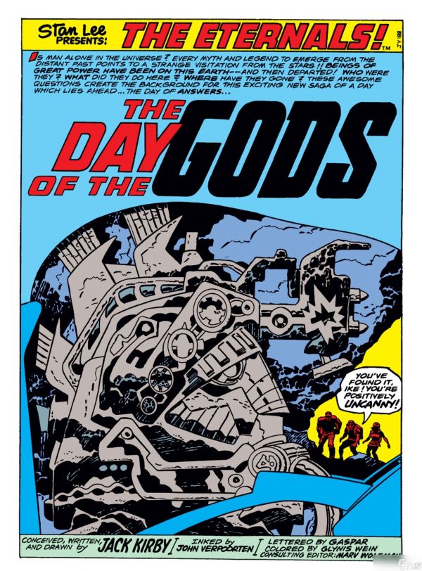 50年前，Marvel's The Eternals 初次登场