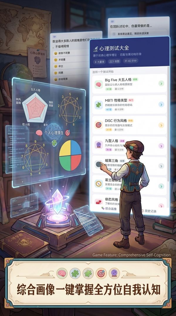 心理测试大全好玩吗 心理测试大全玩法简介