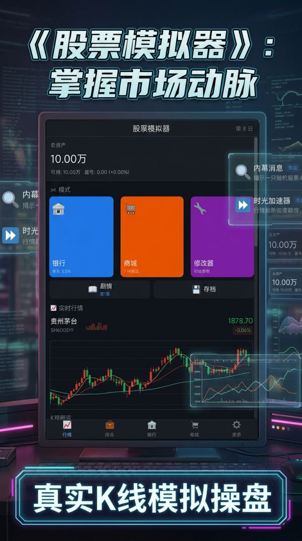股票模拟器好玩吗 股票模拟器玩法简介