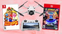今日最佳特惠 DJI Mini 3 《Sonic Racing: CrossWorlds》 《Super Mario RPG》等