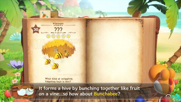如何在《Yoshi And The Mysterious Book》中收集 Bunchabee 的所有发现