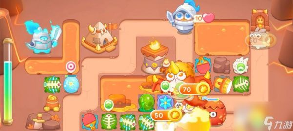 《保卫萝卜4》游戏饿龙传说第20关满星攻略（打败饥饿的巨龙）