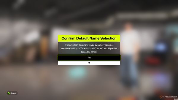 在《极限竞速：地平线5》出现“死名（Deadname）”争议后，《Forza Horizon 6》询问玩家是否习惯使用Xbox名称