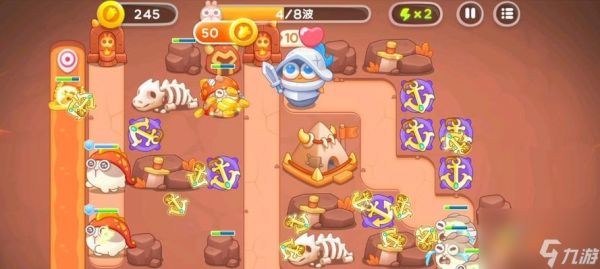 《保卫萝卜4》饿龙传说第45关满星攻略(绝招揭秘)