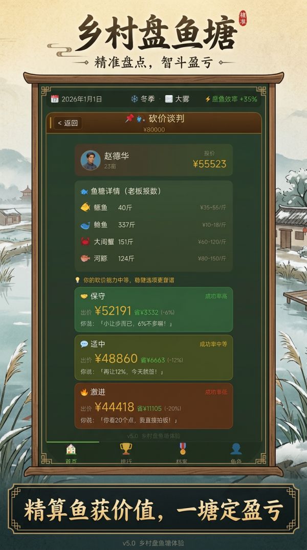 乡村盘鱼塘好玩吗 乡村盘鱼塘玩法简介