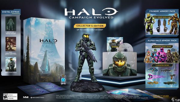 《Halo: Campaign Evolved》将于7月28日发售，现已开启预购