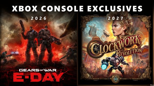 Xbox表示《战争机器：事变日》与《Clockwork Revolution》并非“限时独占”，这意味着它们永远不会登陆PlayStation平台。