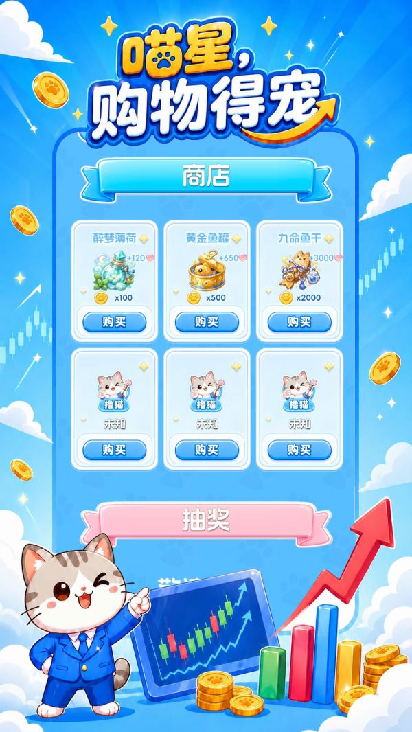 我在喵星炒股票好玩吗 我在喵星炒股票玩法简介
