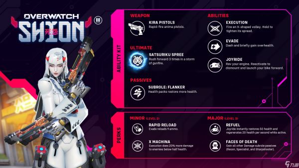 Overwatch第52位英雄Shion首支实机演示公布,惊艳内容定会让你大吃一惊