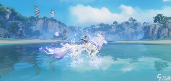 《剑侠世界3》啸月驭风，星河载途！全新水陆双人坐骑「星墟孤影」