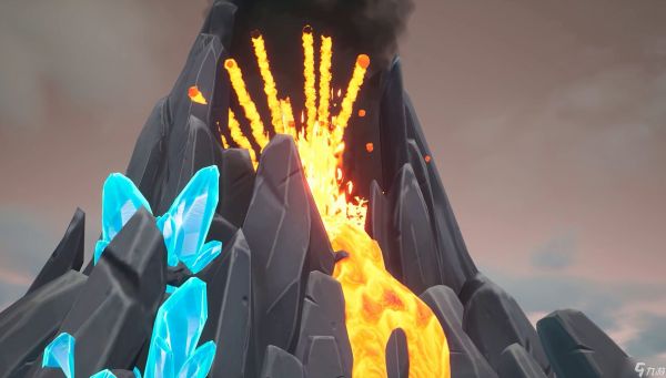 探索 PAW Patrol: Dino World 中的火山区域
