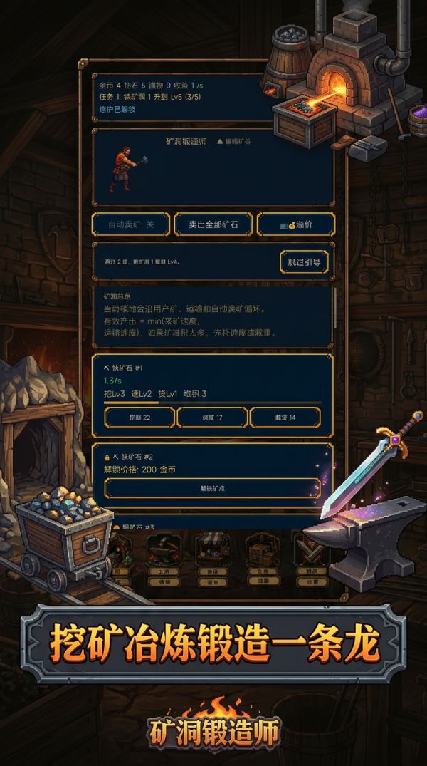 矿洞锻造师什么时候出 公测上线时间预告