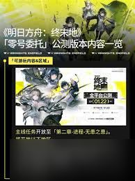明日方舟终末地开服活动有哪些