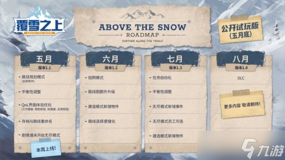 叙事向模拟经营佳作《覆雪之上》开启夏促新史低，中国定制内容征集中