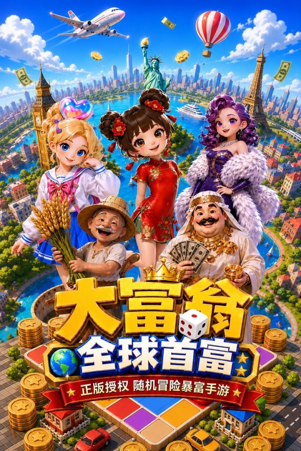大富翁：全球首富什么时候出 公测上线时间预告