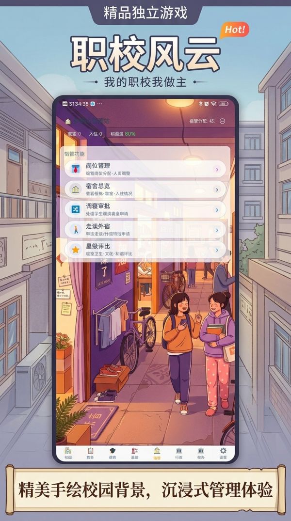 职校风云好玩吗 职校风云玩法简介