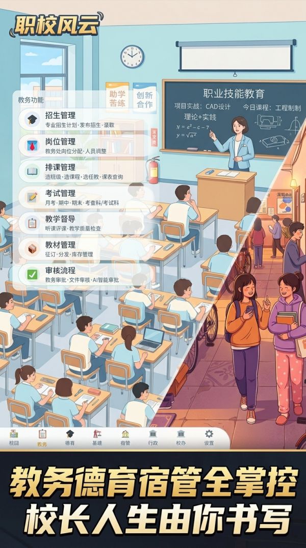 职校风云好玩吗 职校风云玩法简介