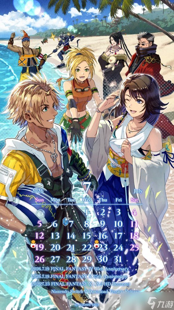 《最终幻想X》25周年官方庆生 尤娜重返碧萨德岛!