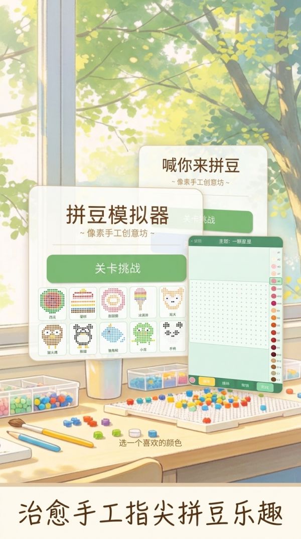 喊你来拼豆好玩吗 喊你来拼豆玩法简介