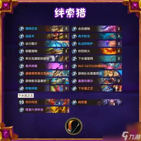 《炉石传说》绊索猎卡组代码分享