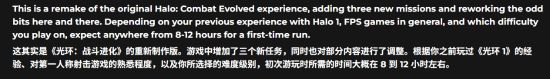 《光环》新作主线仅8至12小时!全成就最多20小时