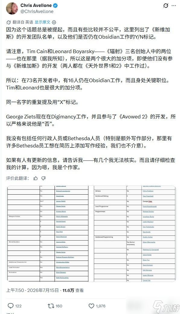 辐射：新维加斯初代团队仅16人留任，黑曜石全力开发新辐射IP
