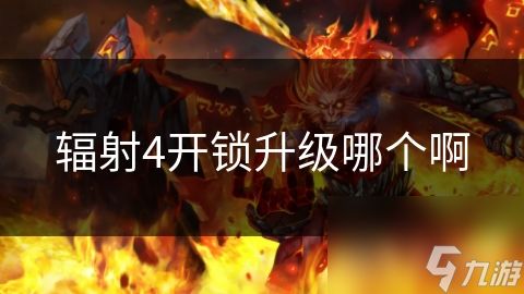 辐射4开锁升级哪个啊