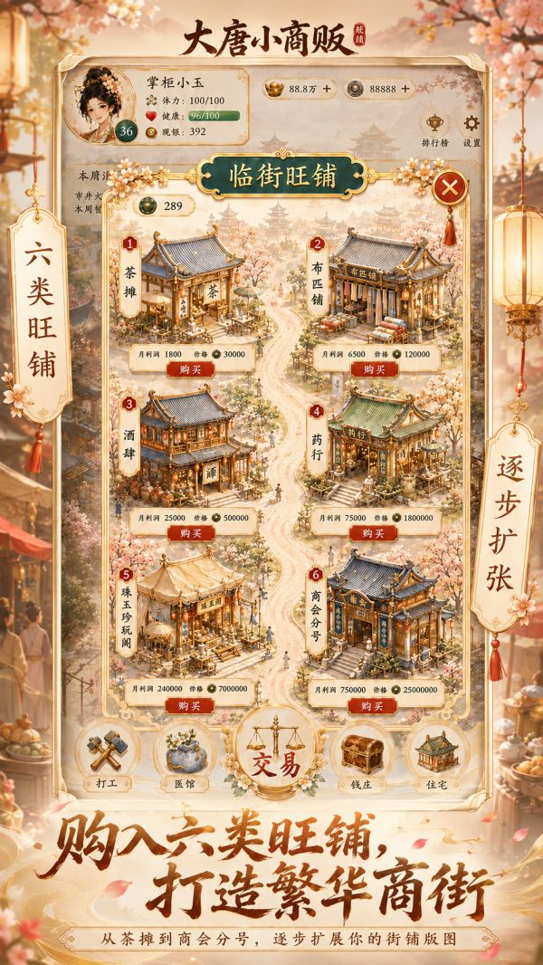 大唐小商贩好玩吗 大唐小商贩玩法简介