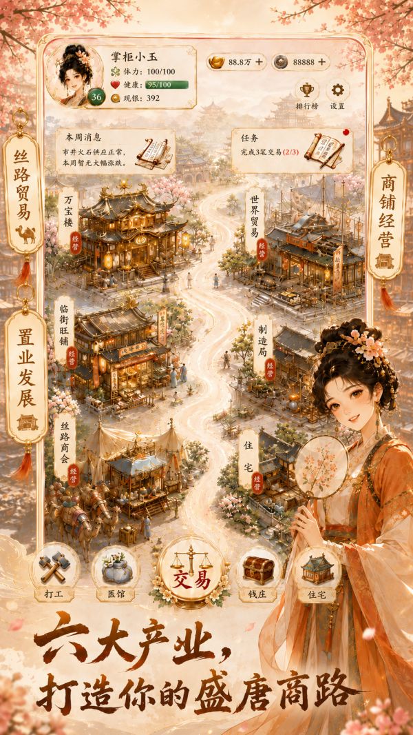 大唐小商贩好玩吗 大唐小商贩玩法简介