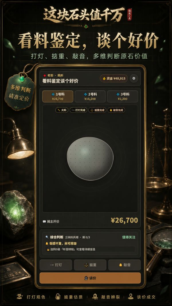 这块石头值千万好玩吗 这块石头值千万玩法简介