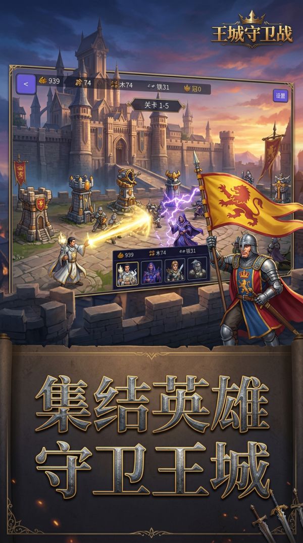 王城守卫战好玩吗 王城守卫战玩法简介