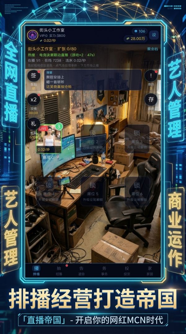 直播帝国什么时候出 公测上线时间预告