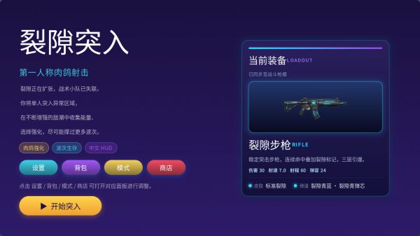 裂隙突入好玩吗 裂隙突入玩法简介