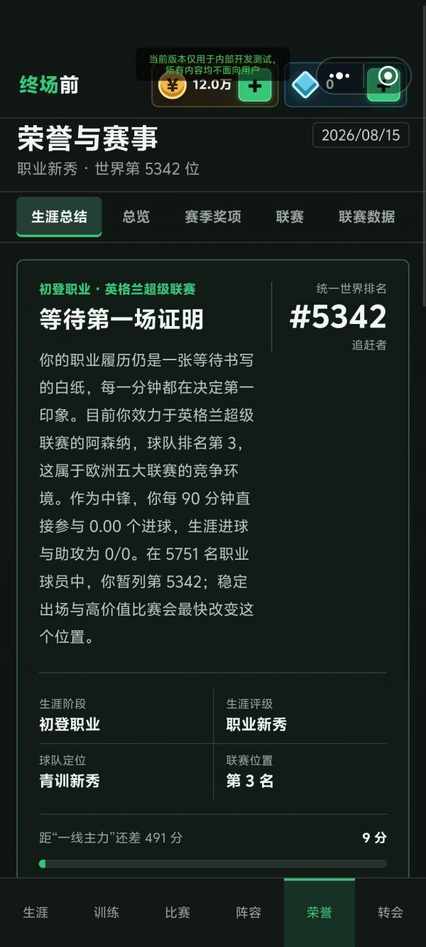 终场前：足球生涯好玩吗 终场前：足球生涯玩法简介