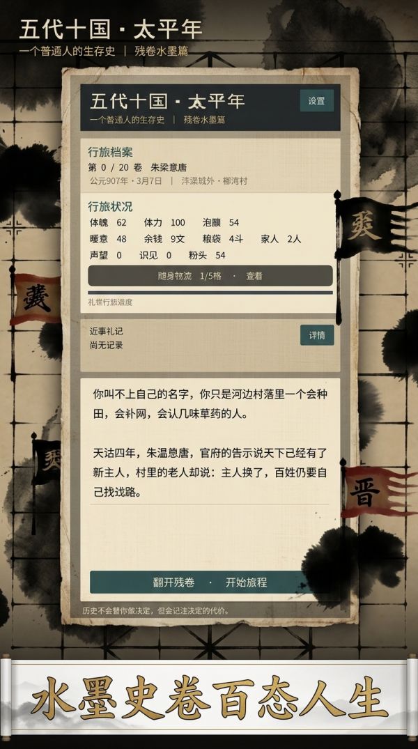 五代十国·太平年好玩吗 五代十国·太平年玩法简介