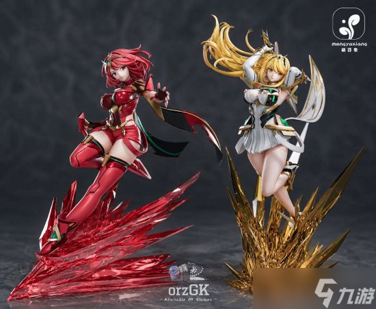 萌芽象工作室发布异度之刃21:6比例光与焰限定雕像