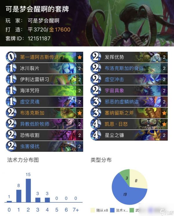 炉石传说虚空瞎卡组攻略