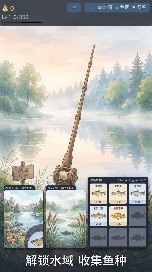 溪畔钓趣好玩吗 溪畔钓趣玩法简介