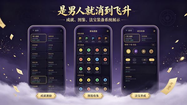 是男人就消到飞升什么时候出 公测上线时间预告