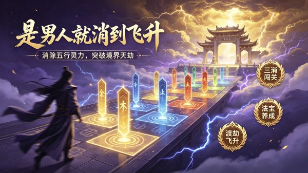 是男人就消到飞升什么时候出 公测上线时间预告