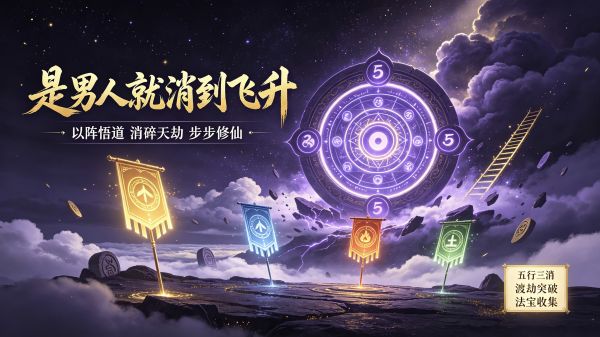 是男人就消到飞升什么时候出 公测上线时间预告