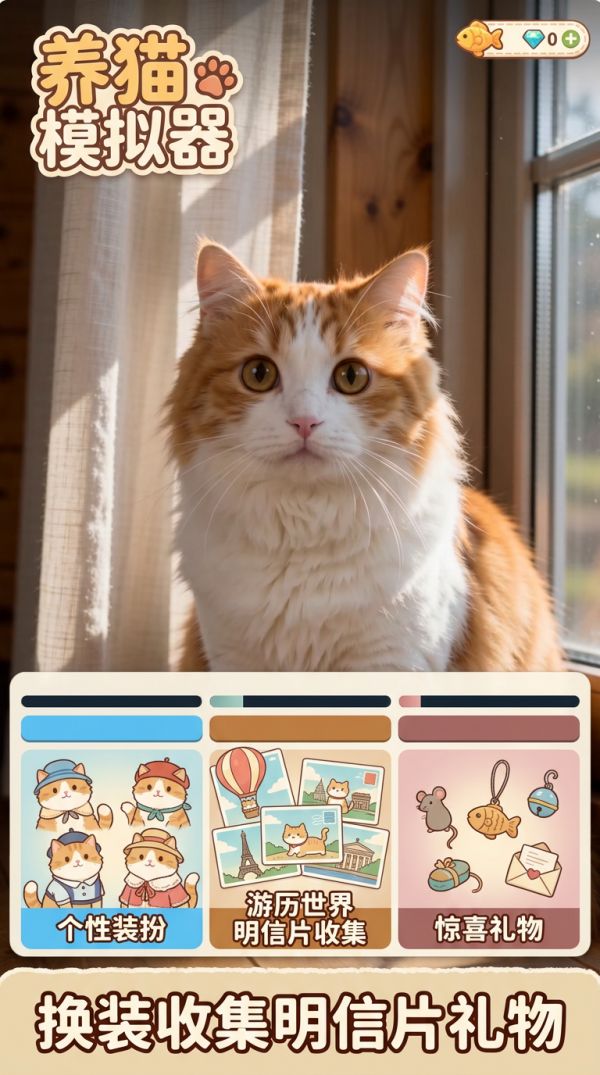 养猫模拟器好玩吗 养猫模拟器玩法简介