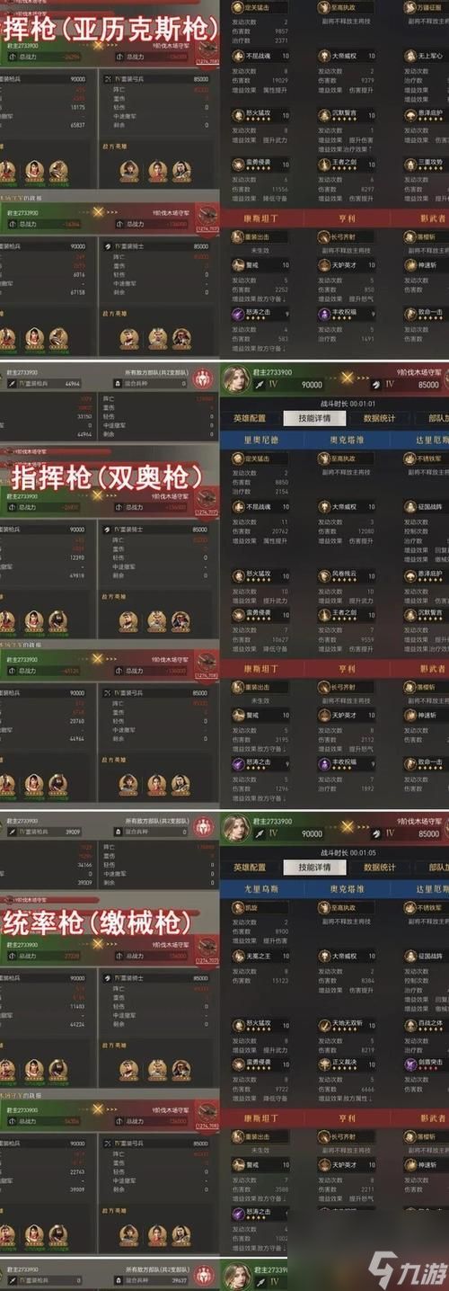《重返帝国英雄阵容搭配指南》（挑战帝国征程）