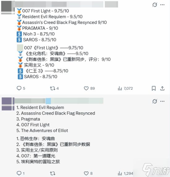 TGA官方最新动态：求问年度最佳Top5游戏 你的选择是什么？